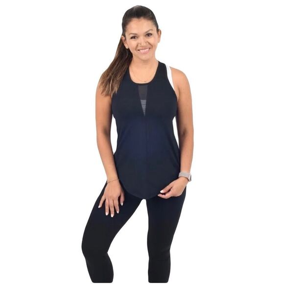 ZYIA Black Effortless Tank- Size M - Picture 2 of 9